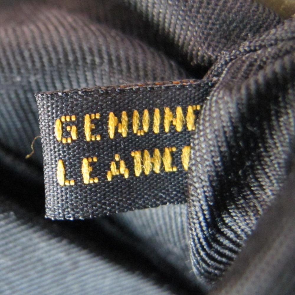 Vintage Soft Leather Black Clutch Purse - Picture 7 of 8